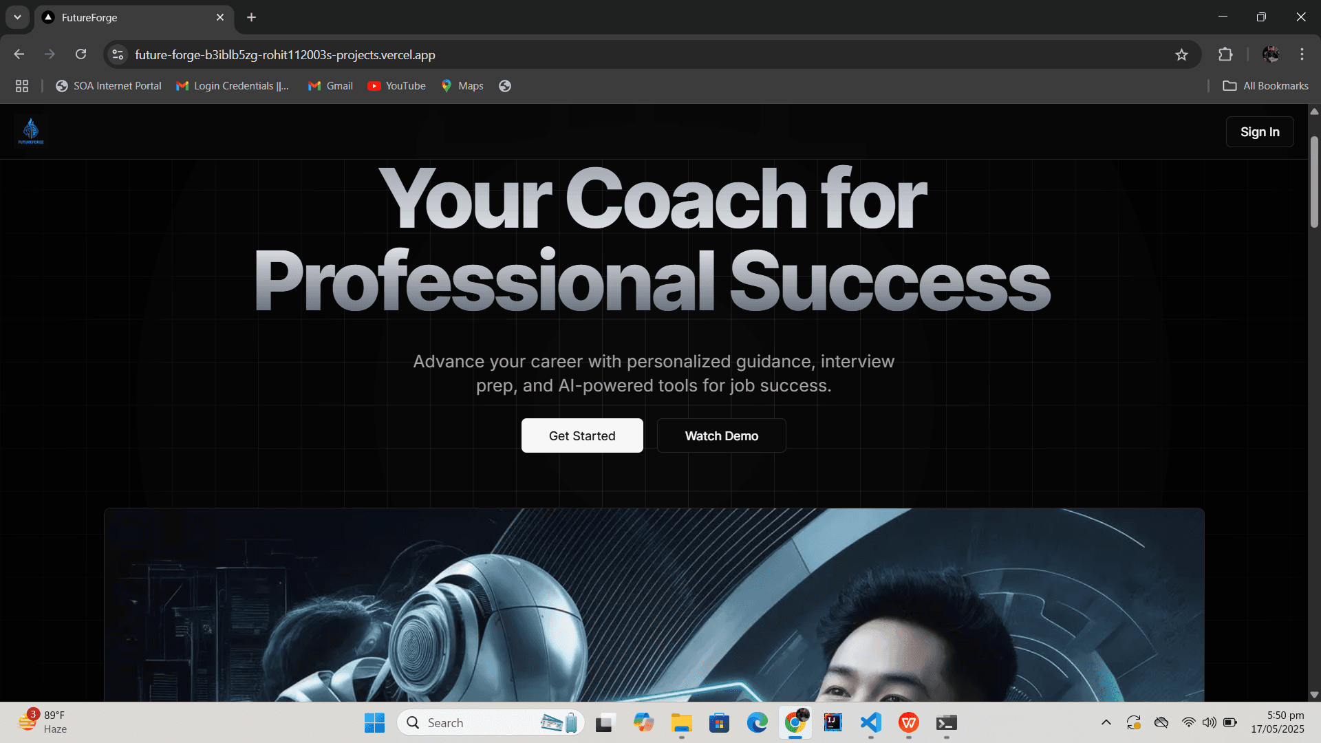 FutureForge – AI Career Guidance Platform